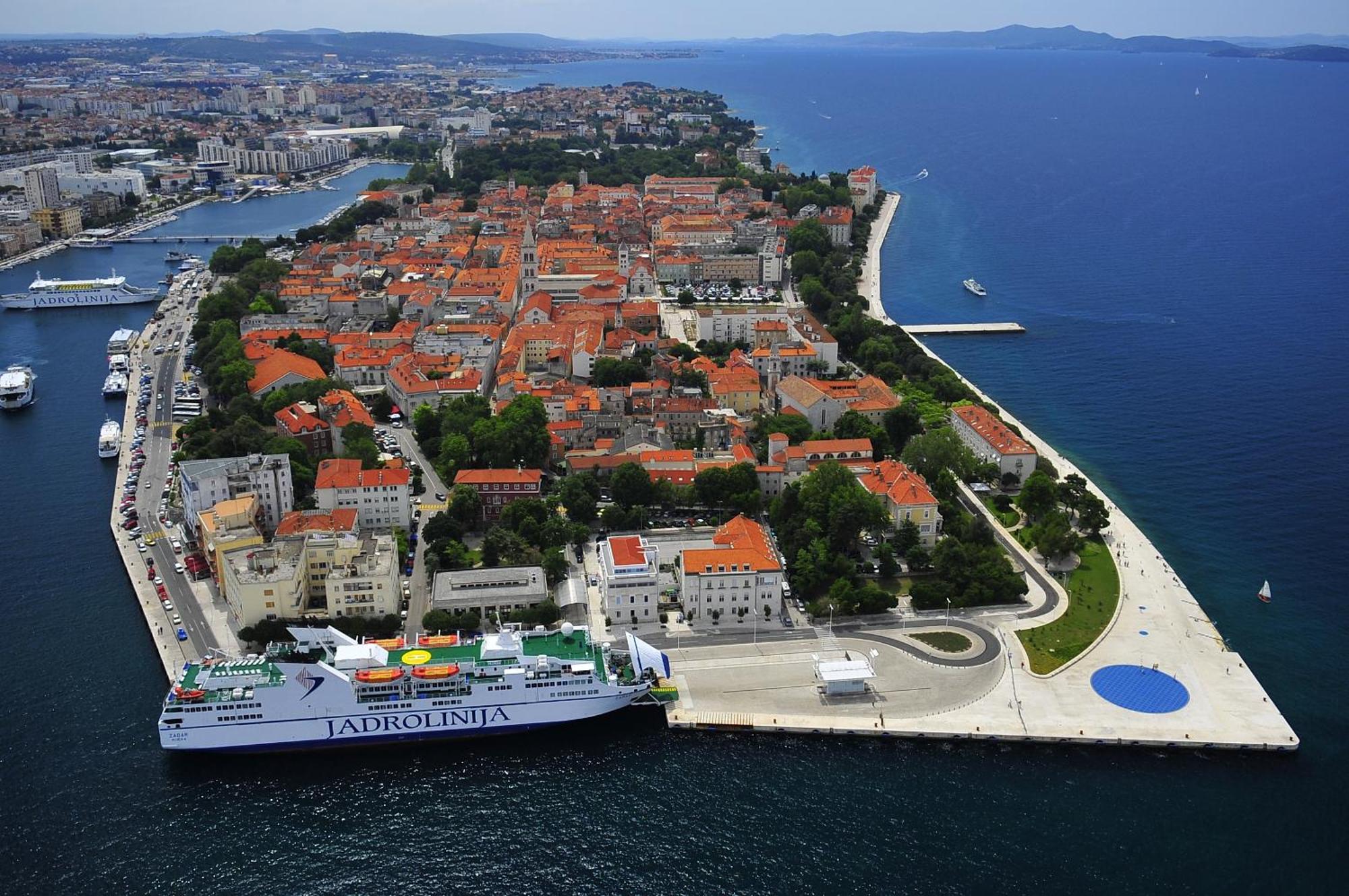 Apartment Lux Zadar Bagian luar foto